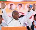 Why didn't chowkidar...: Kharge on Modi's Adani-Ambani charge