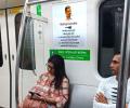 Graffiti 'threatening' Kejriwal appear in several metro trains