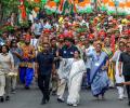 Mamata walks 9 km during two roadshows in Kolkata, Dum Dum