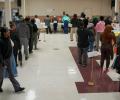 'Russia linked' bomb threats disrupt polling in battleground states