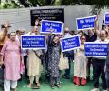 Demolition of Kashmiri Pandits' shops sparks protests in Jammu