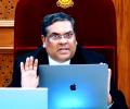 CJI recommends Justice Sanjiv Khanna's name as his successor