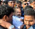 Union minister Bandi Sanjay detained in Hyderabad