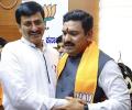 Denied bypoll ticket, Karnataka BJP leader joins Cong