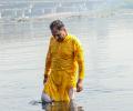 Delhi BJP chief hospitalised days after taking dip in Yamuna