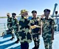 Modi celebrates Diwali with armed forces in Kutch