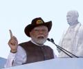 Modi pays tribute to Sardar Patel at Statue of Unity