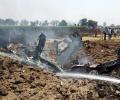 IAF's MiG-29 aircraft crashes in Rajasthan, pilot safe