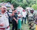 Manipur DGP Visits Drone-Bomb Area