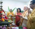 Row over Modi's visit to CJI's home for Ganpati puja