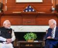 Modi-Biden hold hour-long talks ahead of Quad summit