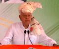 J-K poll is not about 'dharm' but...: Farooq Abdullah