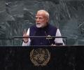 Success of humanity lies not on battlefield: Modi at UN