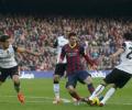 La Liga: Barcelona suffer shock home loss to Valencia