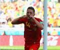 Nervy Belgium made to sweat for 2-1 win over Algeria