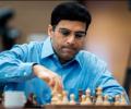 Anand inches closer to title after draw with Kramnik