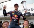 Australian Ricciardo wins dramatic Hungarian Grand Prix