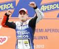 Lorenzo trims gap to Pedrosa with Montmelo win