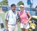 Spotted: Sania Mirza in Cincinnati