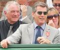 Pierce Brosnan at Queen's