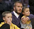 Beckham, the protective father