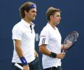 Federer faces Paes in Toronto doubles