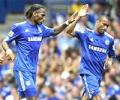 Drogba double gives Ancelotti winning start