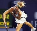 Sharapova topples 10th seed Petrova