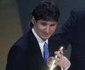 Messi wins FIFA World Player of Year award