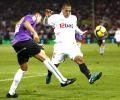 Fabiano brace helps Sevilla to face-saving draw