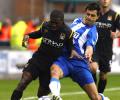 Wigan hold ten-man Man City, Rovers down Burnley