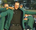 Mickelson wins US Masters, Woods 4th