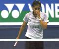 Asian Badminton: Saina crashes out