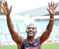 Gatlin wins 100m comeback race in Estonia 