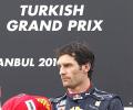 Webber puts Red Bull on pole in Belgium