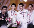 Chen Jin leads Chinese sweep of world titles