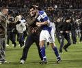 League Cup: Pitch invasion mars Birmingham win