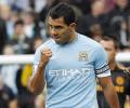 Man City reject Tevez's transfer request