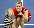 Barbie unveils Clijsters' lookalike at toy fair