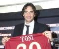 Toni starts on return to Italy, Beckham waits