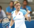 Clijsters storms into third round at Brisbane