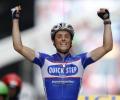 Chavanel seizes Tour lead as rain causes havoc