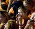 Orange tears in Amsterdam after World Cup loss