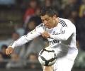 La Liga: Ronaldo brace fires Real back to top