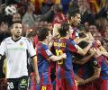 Barca rally to beat Valencia, Real go top