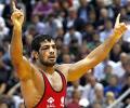 Sushil Kumar wins gold in World Wrestling C'ship