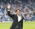 Nadal gets standing ovation at Real Madrid game