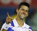 Feisty Djokovic steamrolls into Serbia Open semis