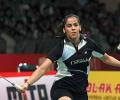 Saina in third round of World Badminton