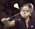 Saina romps into World Championships quarters